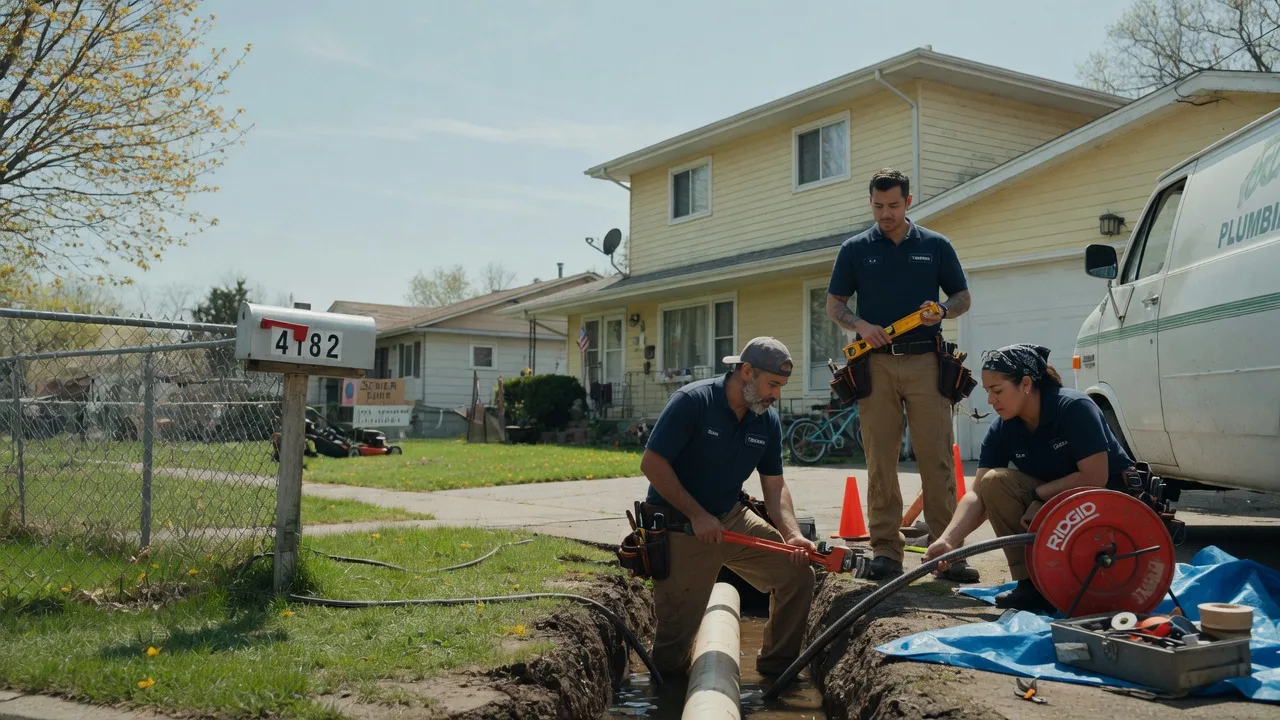 Gas Line Repair in Fruitport, MI near me